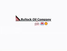 Tablet Screenshot of bullockoil.com
